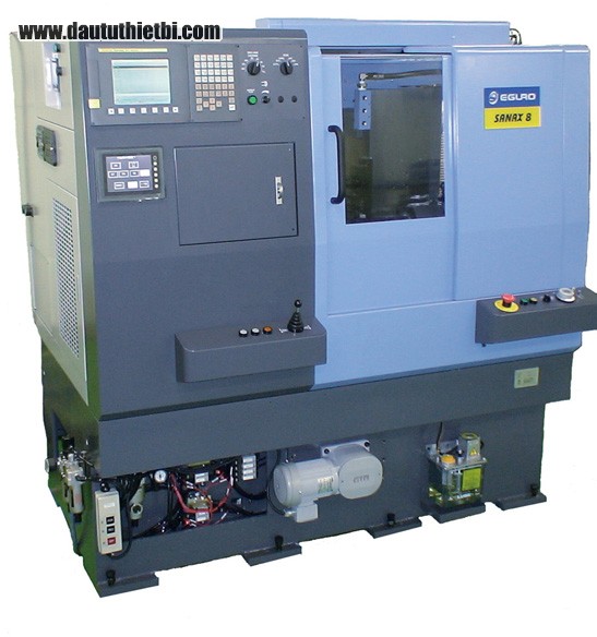 Máy tiện CNC 3 axes control CNC lathe EGURO SANAX-8